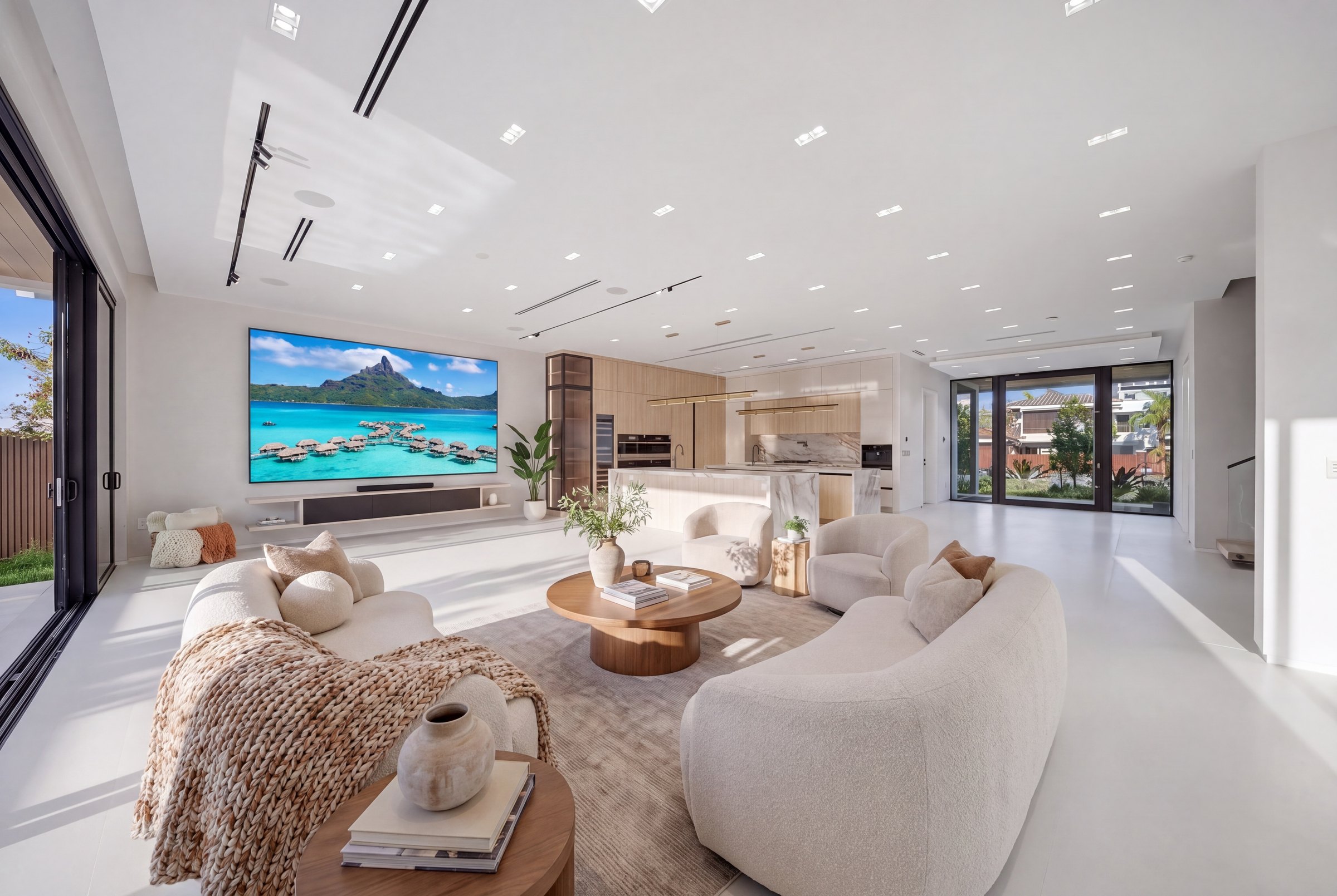Luxury real estate interior